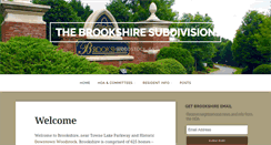 Desktop Screenshot of brookshirehoa.com